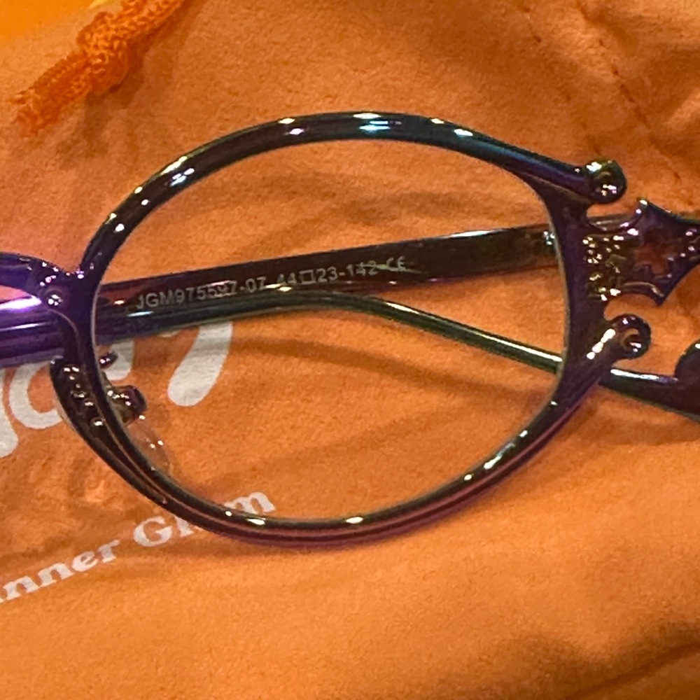 VOOGLAM Callum oval Colorful bold self  expression computer screen Glasses NEW - Picture 10 of 10